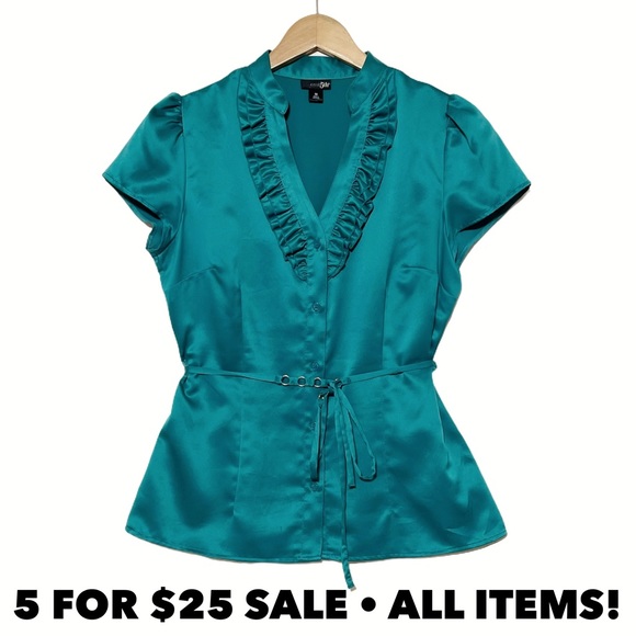 East 5th Tops - East 5th Satin Blouse